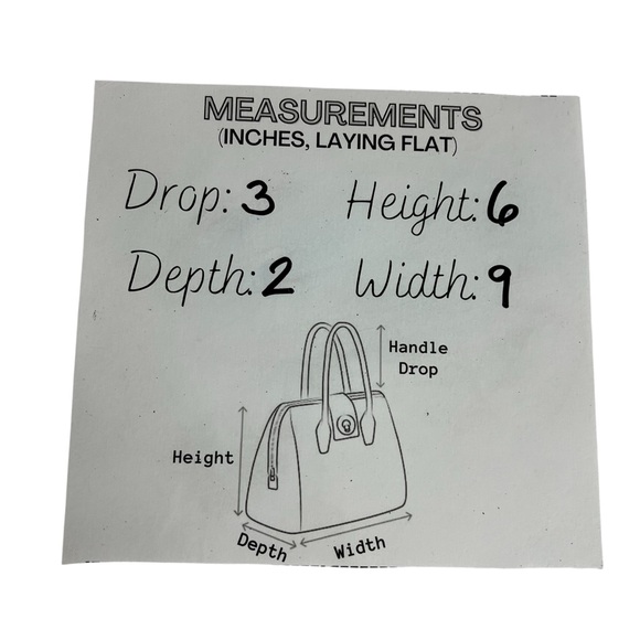 LIZ CLAIBORNE Crazy Horse Vintage Red Mock Croc Mini Satchel OS - Picture 11 of 11